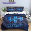 Al-Hilal Saudi FC Pattern Bedding,Quilt Set Quilt Cover Pillowcase Home Birthday Gift(1 * duvet cover + 2 * pillowcase, without core)