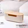 Dustproof Cable Storage Box Multi-Functional Portable Power Strip Storage Box With Lid Breathable Socket Storage Box Desktop