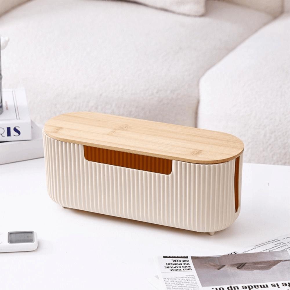 Dustproof Cable Storage Box Multi-Functional Portable Power Strip Storage Box With Lid Breathable Socket Storage Box Desktop