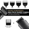 Multi-functional 5-in-1 Electric Hair Clipper & Trimmer Set for Home Use