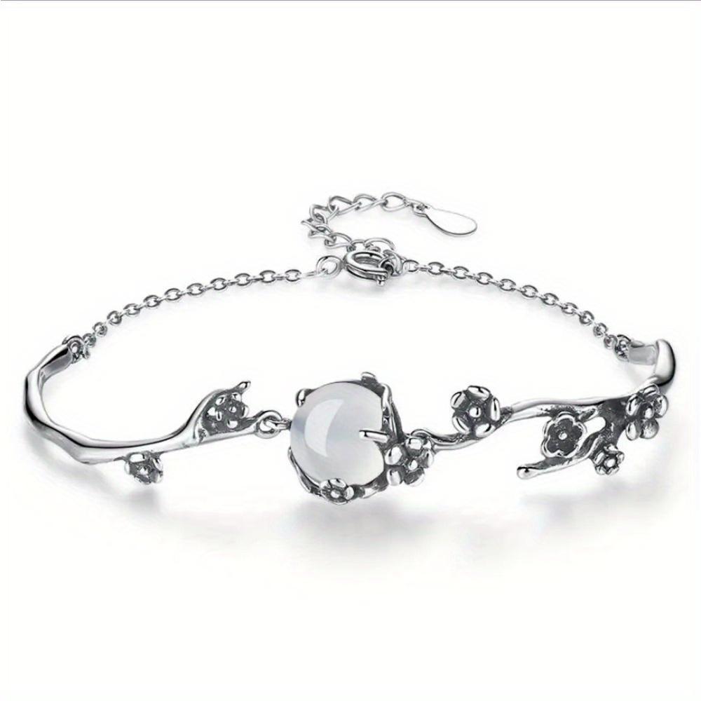 Retro Fashion Thai Bracelet Plum Blossom Chain, Women's Bracelet Jewelry Christmas