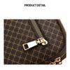Popular Small Bag, New Printed Women's Shoulder Bag, Soft Leather Double-layer Large Capacity Crossbody Bag