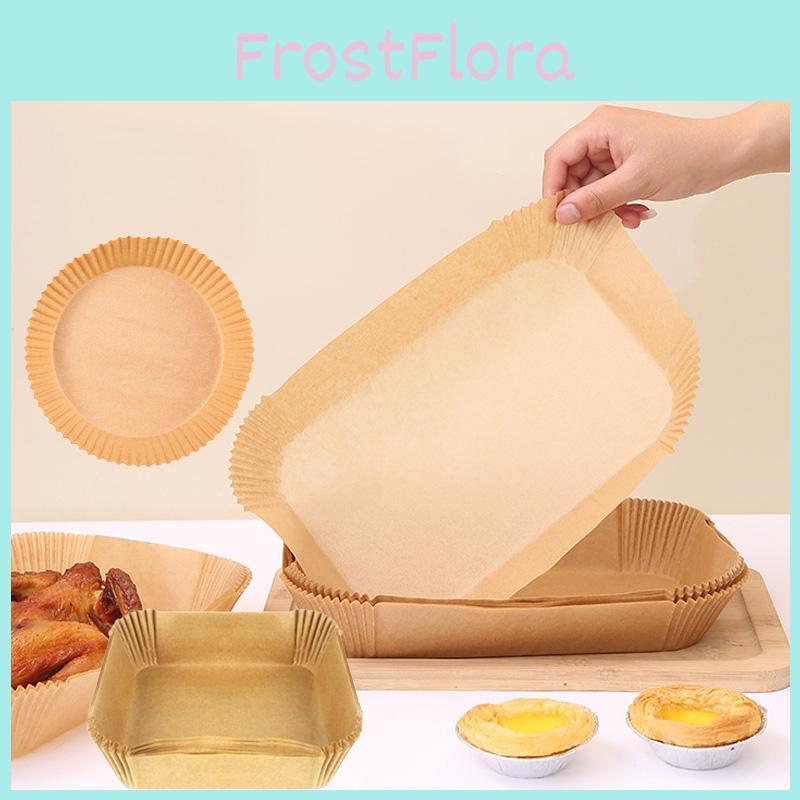 Premium Air Fryer Silicone Oil Paper Food-grade Heat-resistant Baking Sheets For Air Fryer And Oven Of 100)