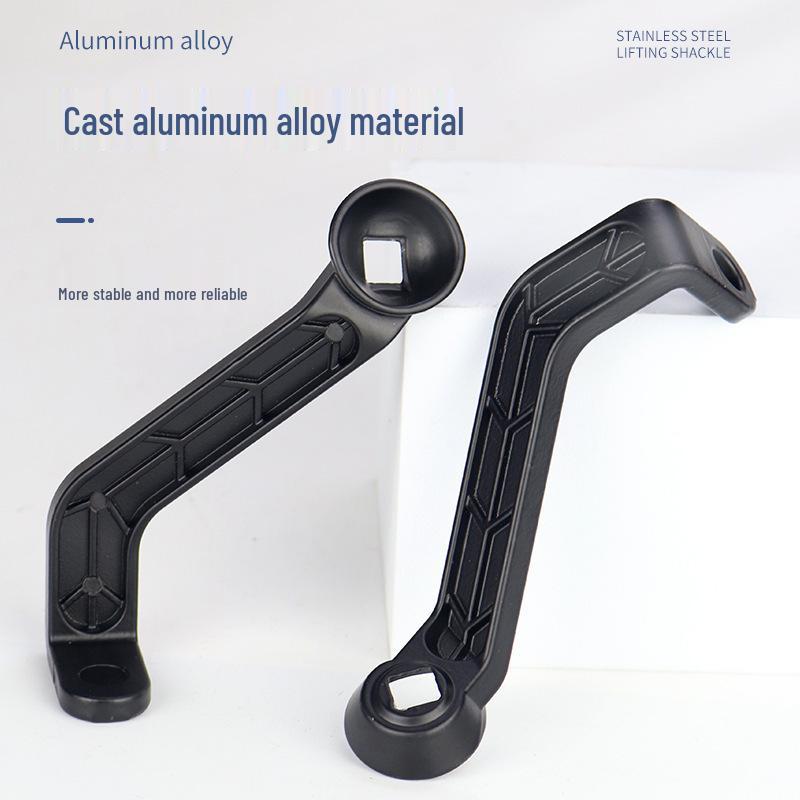 Road Bike & Scooter Phone Holder - Eight-Claw Mount with Airbag Shock Absorption for Stable Navigation