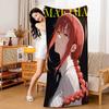 Anime M-Makima C-Chainsaw M-Mans Microfiber Blanket Quick Drying Beach Towels Oversized Printing Super Absorbent Pool Towel Blanket