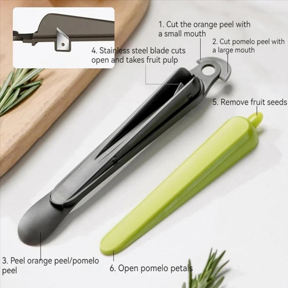 Orange Peeler Tools, Multifunctional Kitchen Fruit Peeling Tool Citrus Peel Cutter Kitchen Parts Fruit Peeler Tool