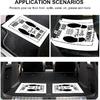 50 PCS Car Paper Floor Mats, 16 x 20 Inch Disposable Auto Carpet Pads with Footprint Words, Universal Temporary Vehicle Floor Protective Papers for