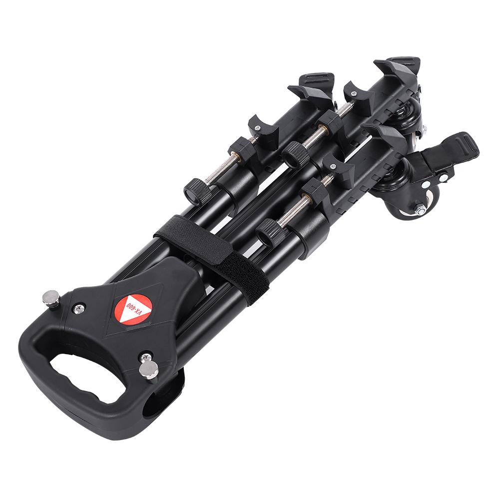 

Kingjoy VX-600 складной штатив тележка 3 колеса подставка шкив база универсальная камера