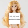 Joint Movable Make-up Doll Head Curly Hair Doll Body Humanoid Doll Supermodel Doll Body  Girls Gift
