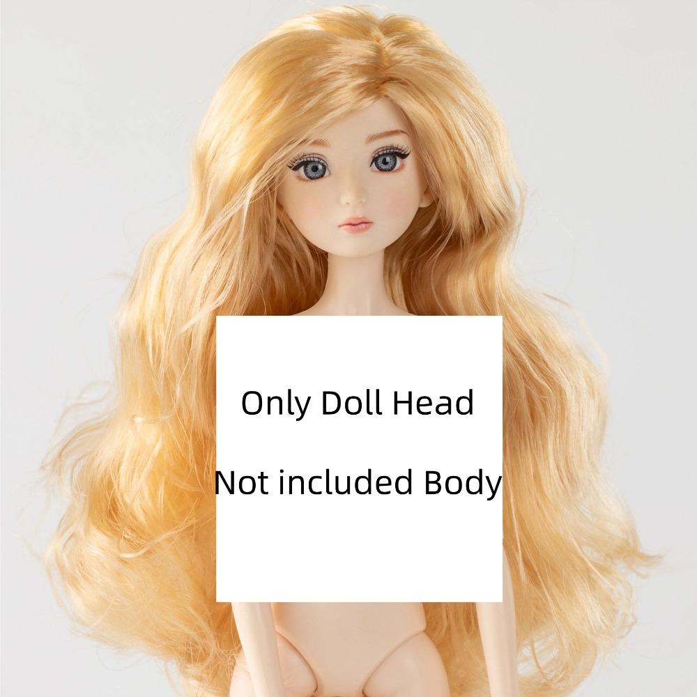 Joint Movable Make-up Doll Head Curly Hair Doll Body Humanoid Doll Supermodel Doll Body Girls Gift