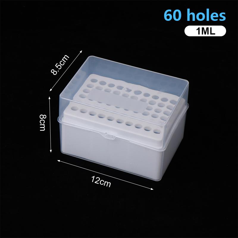 10Ul/200Ul/1Ml/5Ml/10Ml Plastic Laboratory Pipettor Tip Box For Experiment Pipette Tip Holder Box Micropipette Plastic Box