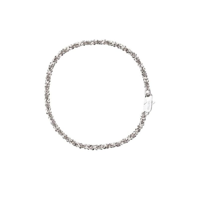 CETTRE Curb Chain Bracelet_silver