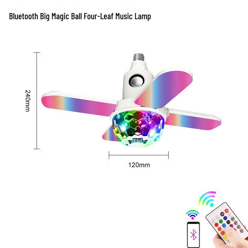 Bluetooth RGB Музыкальная Лампочка-Колонка