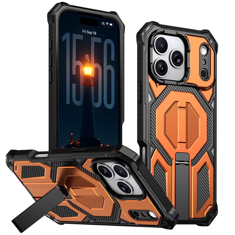 Four Corners Anti-drop Suitable for Apple 17Pro Mobile Phone Case IPhone16 15Pro Max Explorer Three-in-one Protective Case