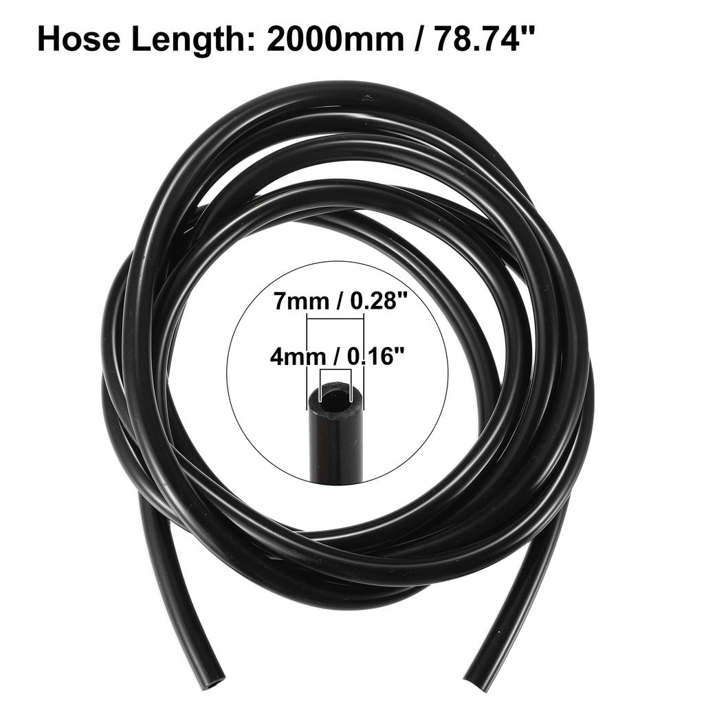 ACROPIX Universal Adjustable Windshield Wiper Washer Nozzle Jet, Black, 7pcs