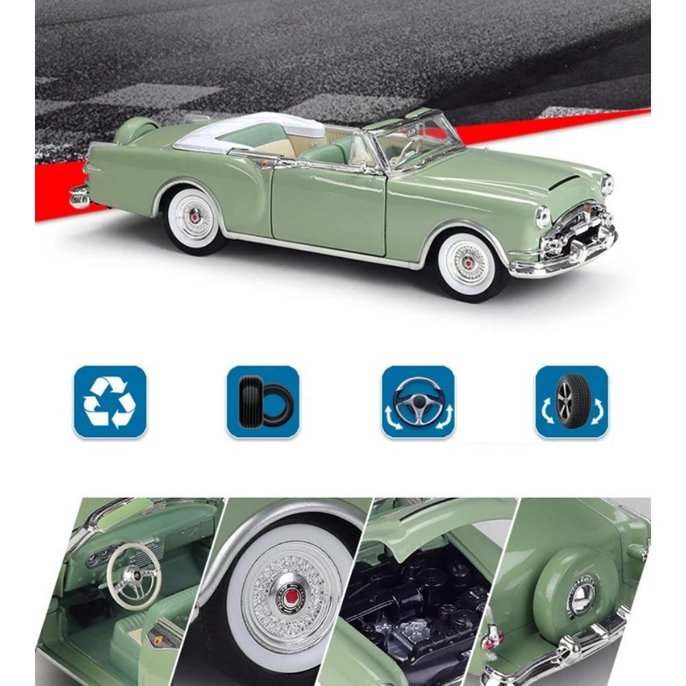 WELLY 1/28 Packard Caribbean Convertible Alloy Car Diecasts & Toy Vehicles Car Model Miniature Scale Model Car Toy for Children