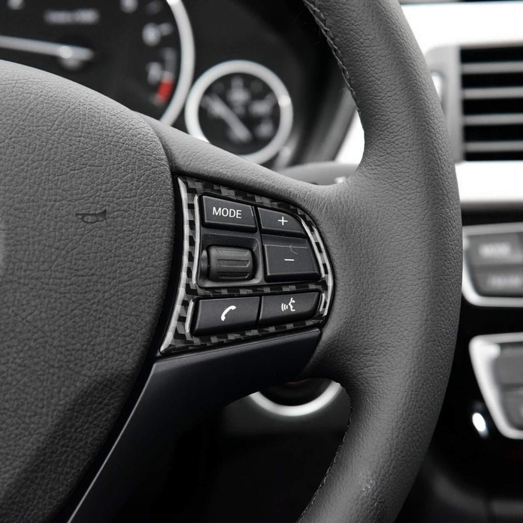 AIRSPEED BMW F20 F21 F30 F32 F34 Accessory Interior Parts Carbon Fiber Steering Wheel