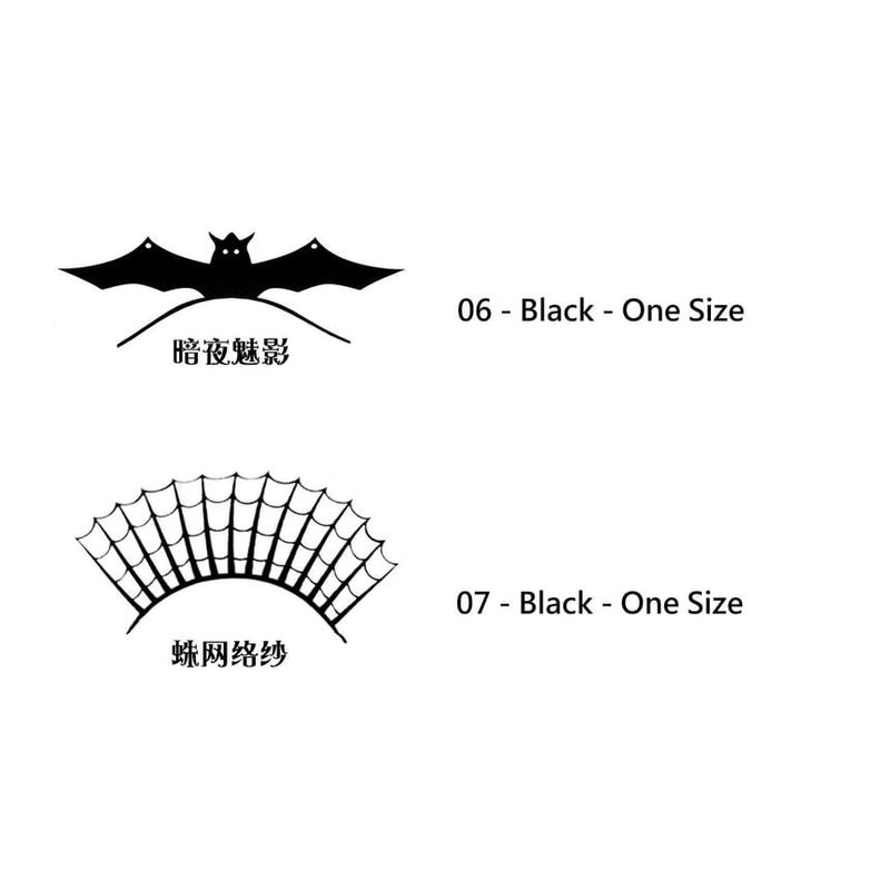 Miumi - Bat / Spider Web Multipack False Eyelashes