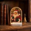Acrylic Decorative Ornaments Christmas Pearl Light for Holiday Home Decor, LED Unique Lamp with Soft Glow Bedroom Bookshelf And Party Atmosphere