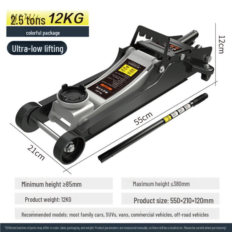 Car Oil Pressure Hydraulic Jack 2T/3T - Labor-Saving Auto Repair Tool