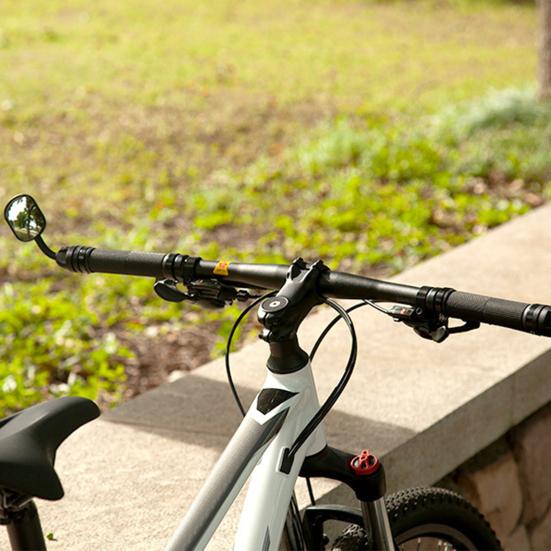 Sykkel bakspeil 360-graders roterbart Enkel installasjon Universal sykkelspeil Styre bakspeil