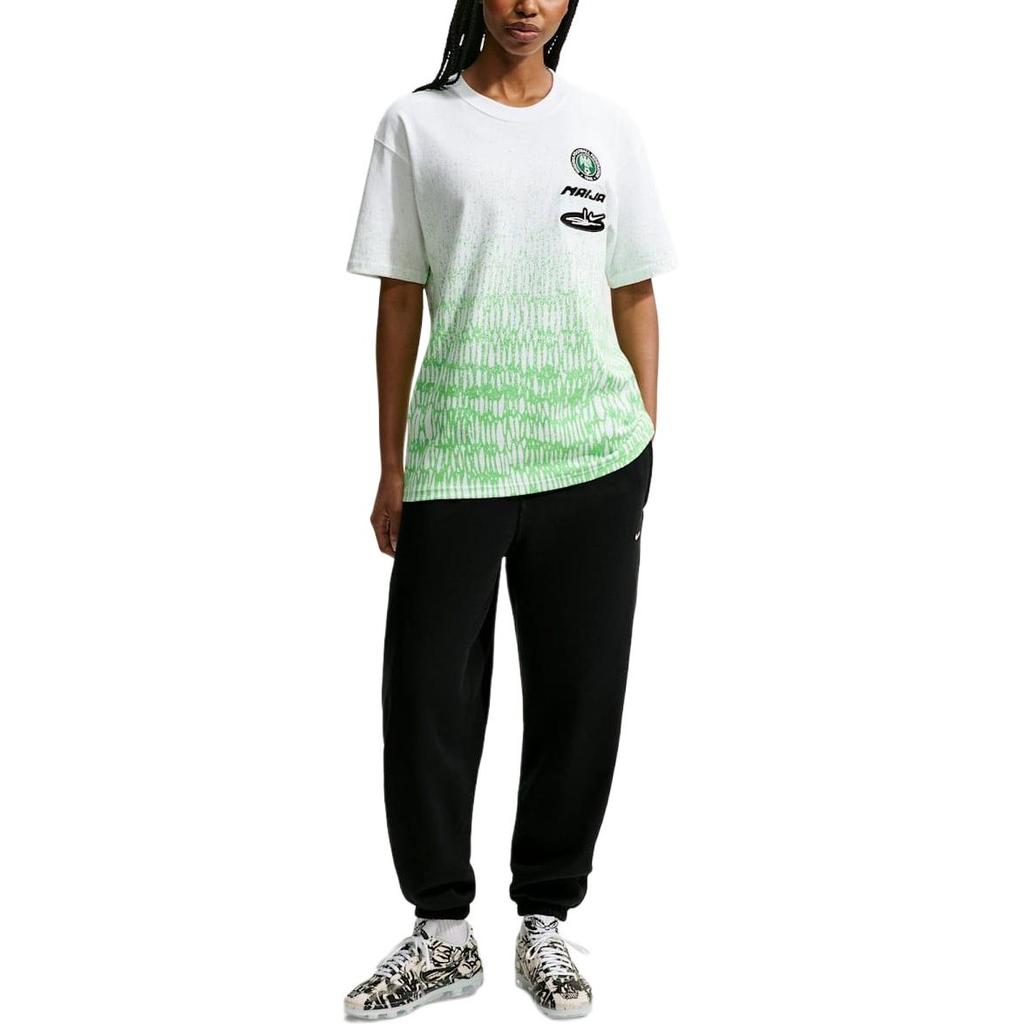 Nike Nigeria X Slawn Nigeria T-Shirt White Unisex Tops IR0496-100