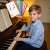Flashcard Musicali Strumento di Studio Apprendimento Teoria delle Note per Pianoforte Flashcard Carte per l'Educazione Musicale per Studenti di Musica Principianti