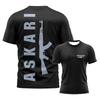 ASKARI Fight Wear T-Shirt Men MMA Boxing Training Tee Streetwear Gothic Print Sportswear Short Sleeve Gym Workout Top Unisex