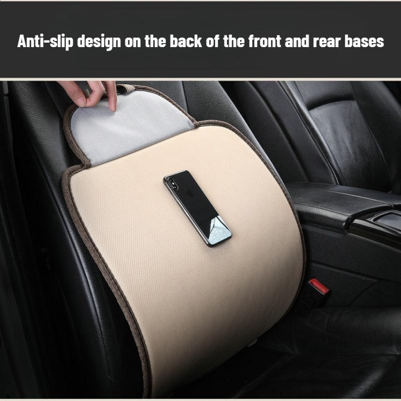 Universal Flax Linen Auto Seat Case Front Rear Non Slide All Season Automotive Protector Mat Pad Keep Warm Universal Fit Truck Suv Van