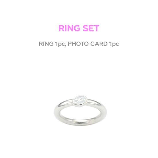 Pre-order 2025 JUNGWOO Fanmeeting Golden Sugar Time Ring Set