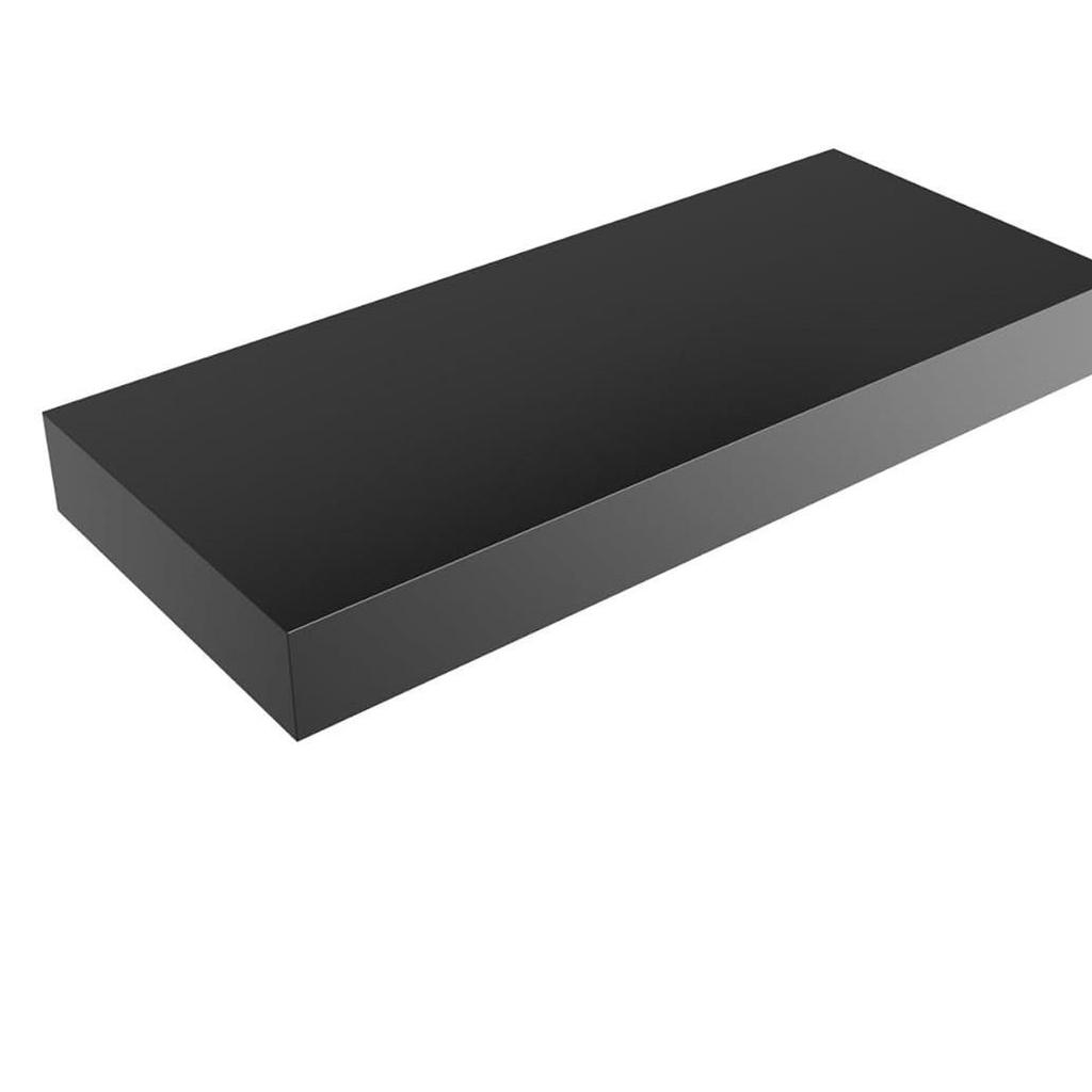 Solid Wood Wall Shelf for Living Room: Punched One-Line Board for Books and Decorative Display