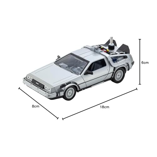 WELLY 1/24 Scale DeLorean (BACK TO THE FUTURE II) Flying Foil Finished Product