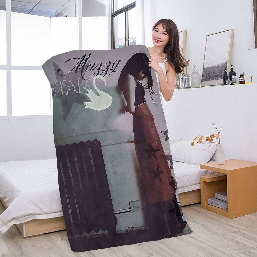 

80s Pop Punk Band Mazzy Star Music Album Microfiber Beach Towel Absorbent Quick Dry Soft Yoga Swimming Resort Mountain Climbing W40*H60(CM)