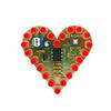 DIY Kit Heart Shape Breathing Lamp Electronic Kit Breathing LED Suite Red White Electronic Production for Learning laboratory