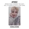 ATEEZ WORLD TOUR TOWARDS THE LIGHT : WILL TO POWER IN SEOUL ATINY ZONE Official Photocard