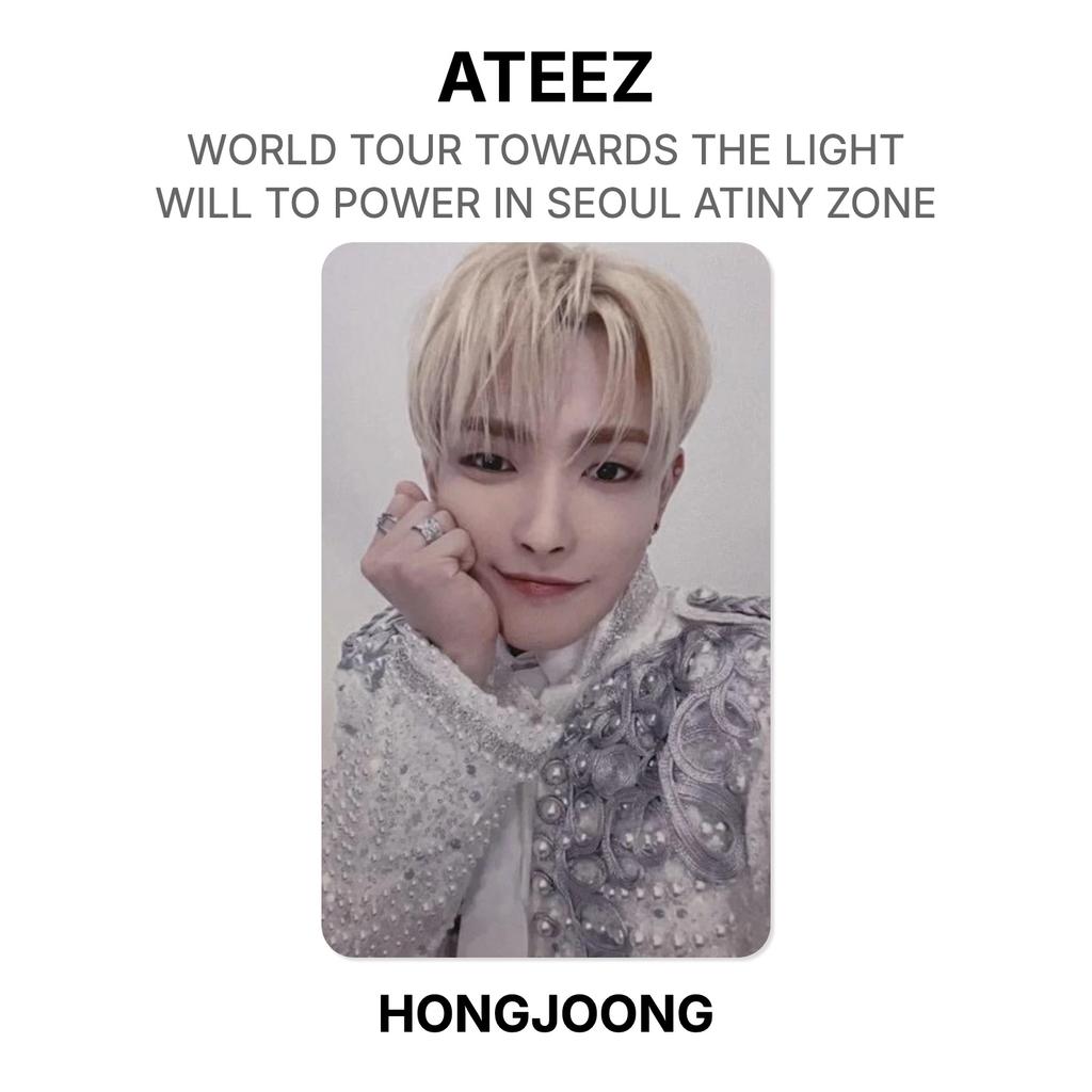 ATEEZ WORLD TOUR TOWARDS THE LIGHT : WILL TO POWER IN SEOUL ATINY ZONE Official Photocard