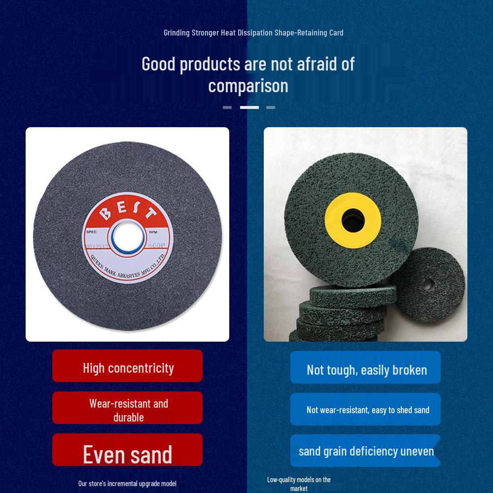 Brązowe i Białe Koło Szlifierskie z Korundu Ostrzałka do Noży, Dostępne w Rozmiarach 150/200/250