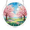 Acrylic Puzzle For Adult, Colorful Flame Hummingbirds Sun Catchers Window Hanging Panel 83 Puzzle SunCatchers For Home Decor Birthday Women Men Mom
