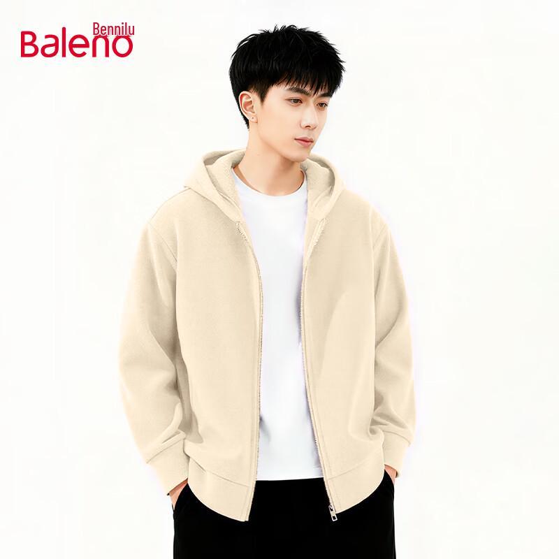 Baleno Herren Fleecejacke mit Kapuze