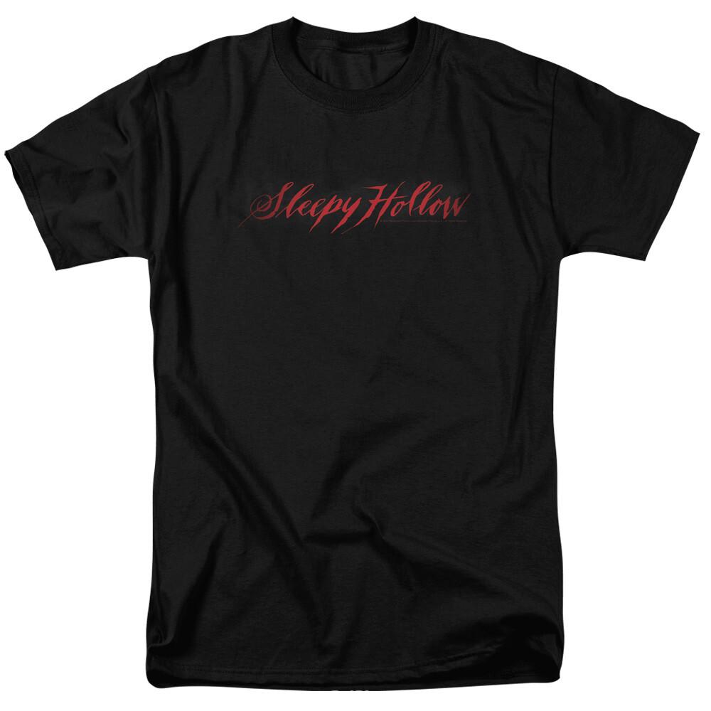 Sleepy Hallow Logo T Shirt Mens Licensed Movie Headless Horseman Ichabod Black XL