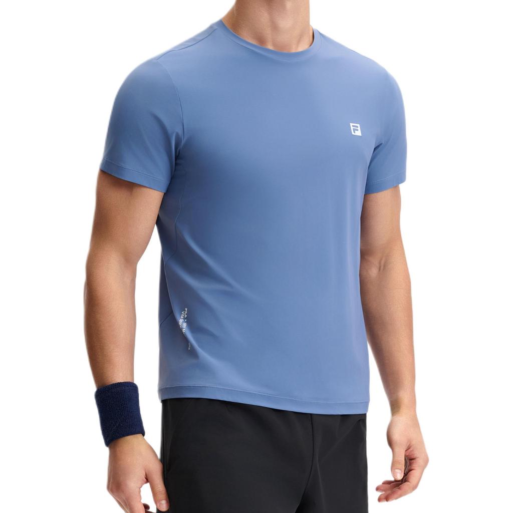 Men's T-Shirt FILA Fitness T Shirt Men's Moonlight Blue
