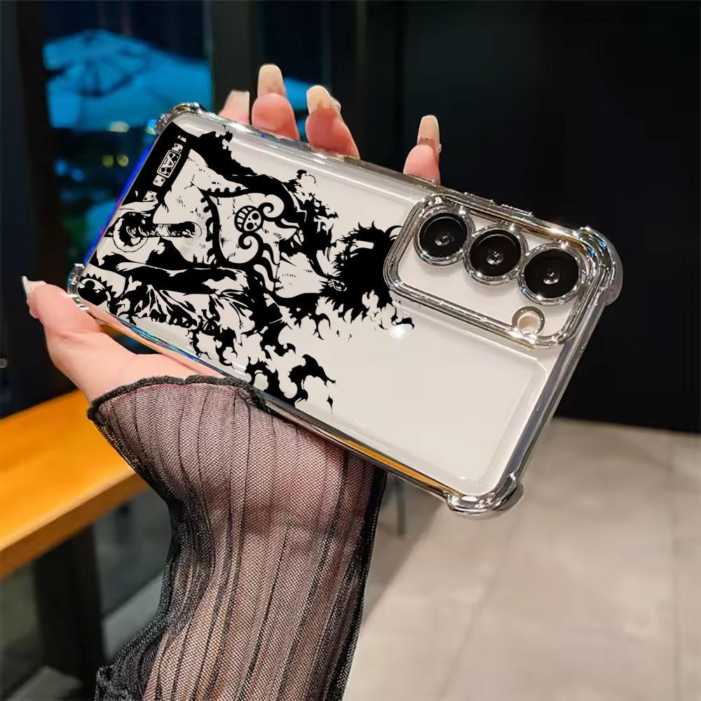 One Pieces Adventure King Luffy Coque For Galaxy S26Ultra Phone Case For Samsung S26 S25 S24 S23 S21 Ultra S20 FE S25 Plus Cover