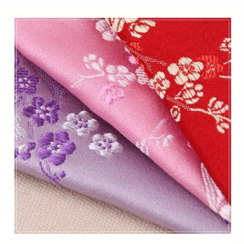 1pc Fabric Art Pouches- Traditional Chinese Brocade Jewelry & Gift Bags, Mini Storage for Weddings, Festivals, Home Organization