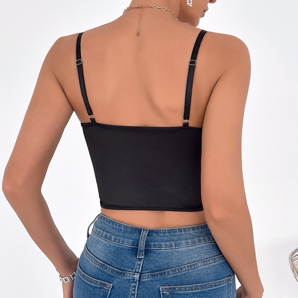 Hot-Selling Sexy Lace Camisole: Women's Underwire Summer Set