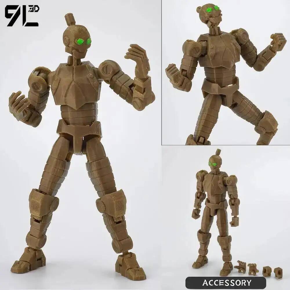 9L3D Printed Invincible Dummy13 Titan Lucky13 Invulnerable Mark Toy Collectible Figures As Gift For Kids Birthday Children's Day