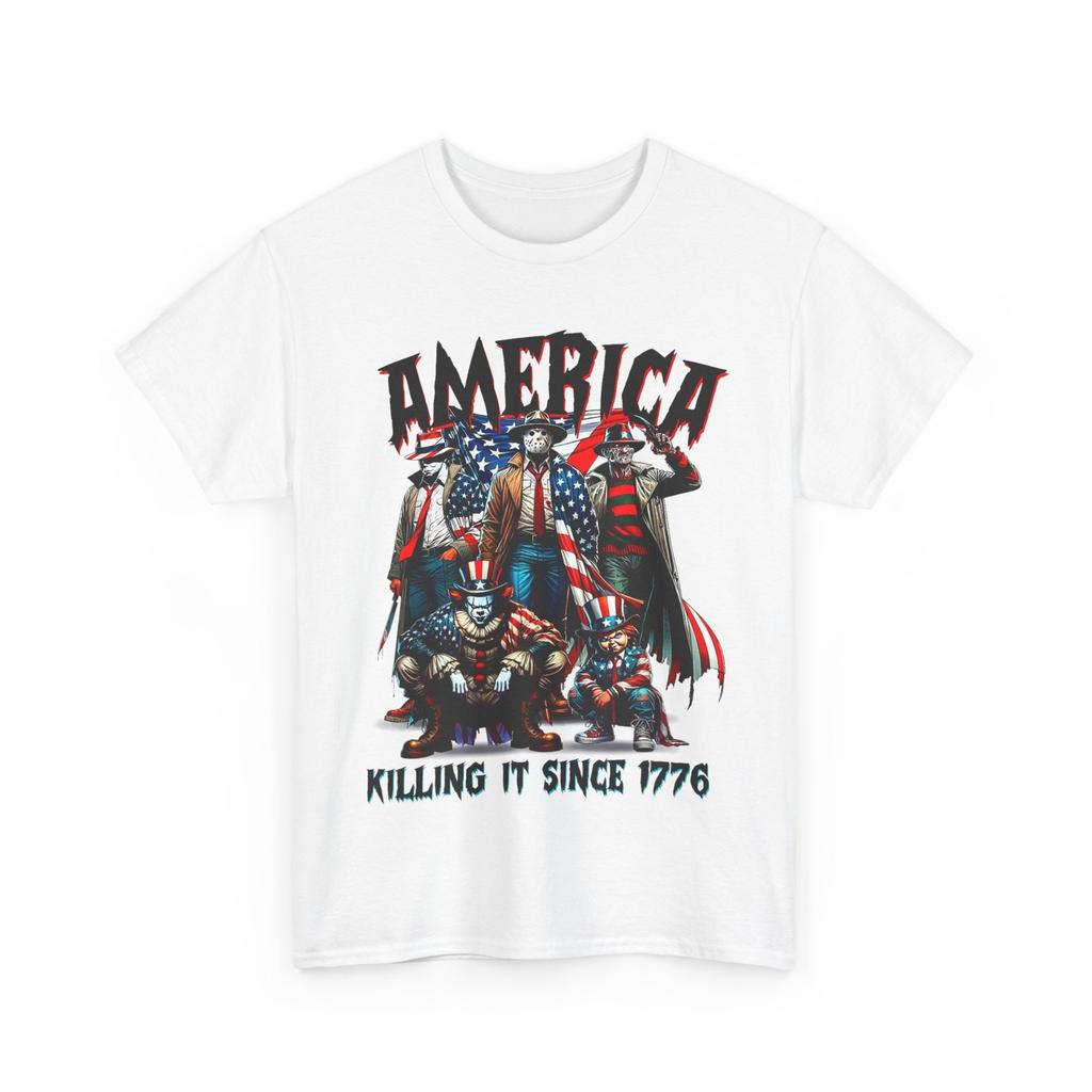 Amerika rockt seit 1776 Lustiges T-Shirt