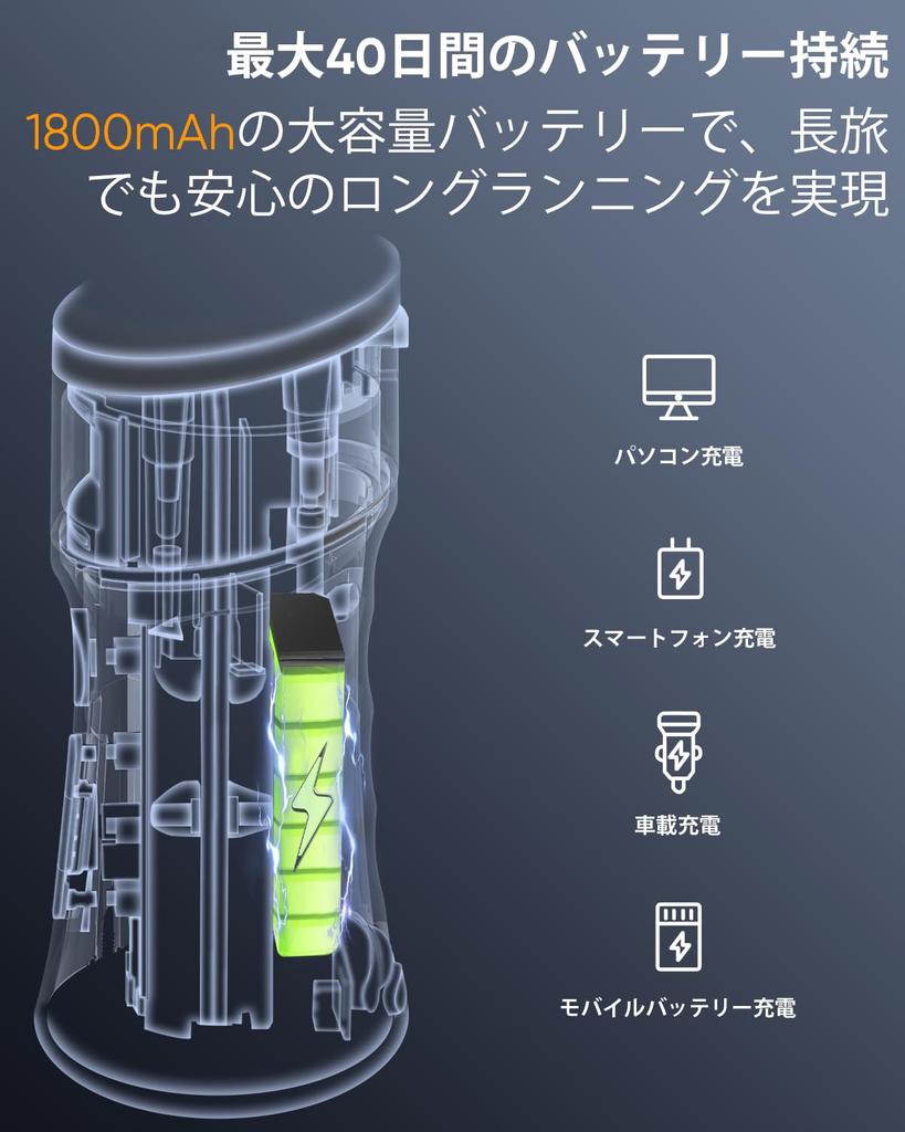 MySmile LP221 Cordless Water Flosser with Hygiene 335ml Large Portable OLED 4 8 Storage Pouch for Home and Travel Management, Capacity, Display,