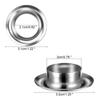 50 Sets Grommet Tool Kits 20mm Grommet Eyelets with Setting Tools and Storage Box for Fabric Curtain Woodworking Fixing