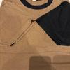 [USED] Rare and Rare 80s Brown-black Two-tone T-shirt Made In the USA, Single Stitched