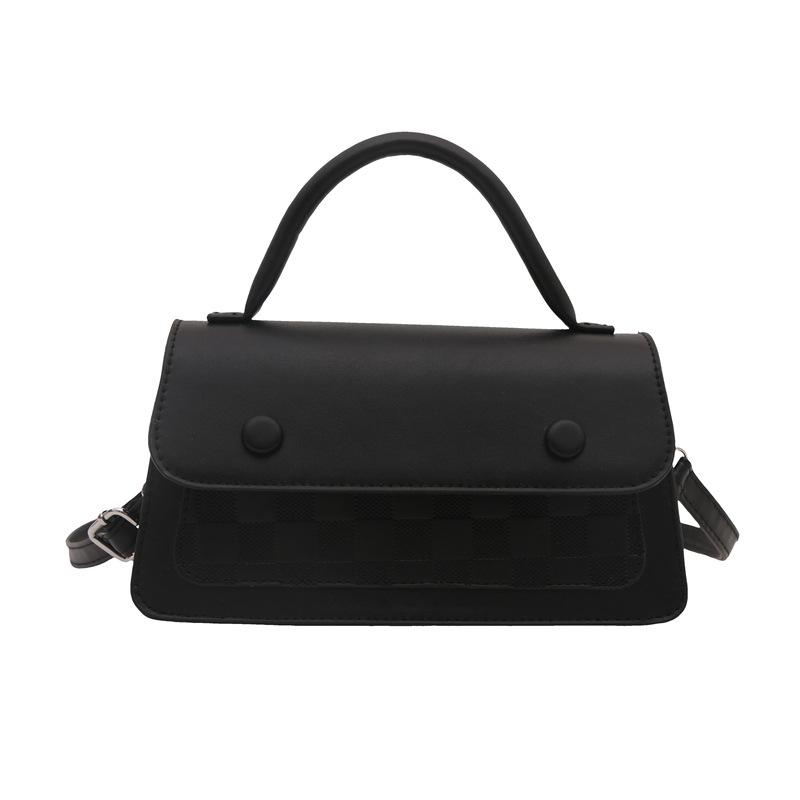Fashionable Checkered Women's Bag New High quality Niche Crossbody Bag Fashionable Commuter Shoulder Bag Small Square Bag